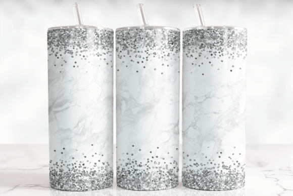 Download Silver Glitter Marble Tumbler Wrap - Silver glitter marble Collection