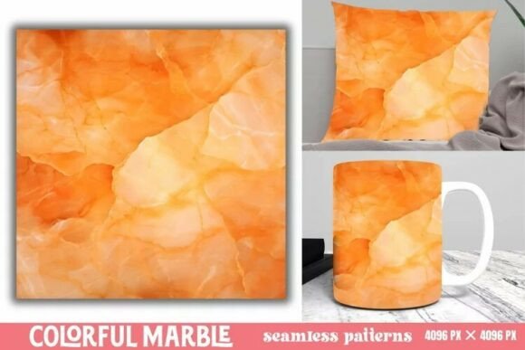 Download Colorful Marble Seamless Patterns - Premium Bundle