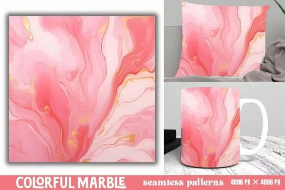 Download Colorful Marble Seamless Patterns - Premium Resources